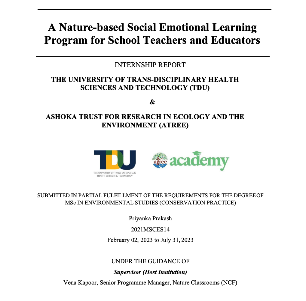 Nature-based Social Emotional Learning