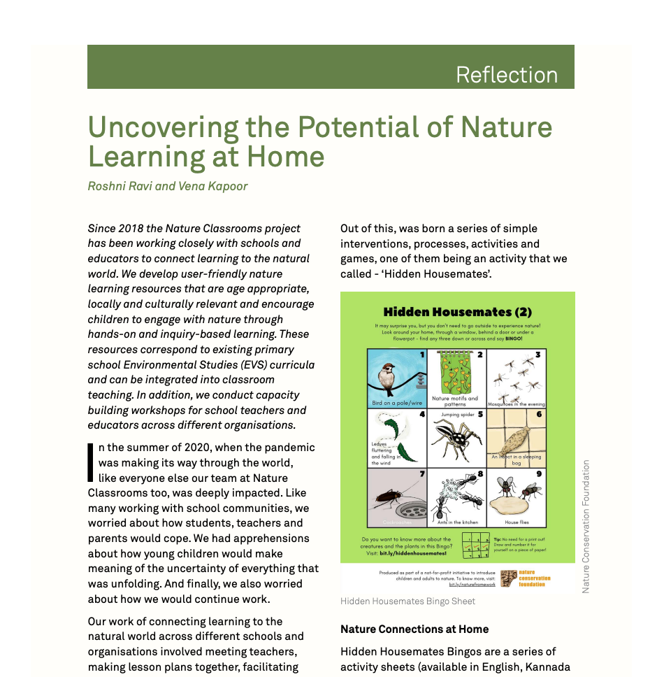 Uncovering the Potential of Learning at Home